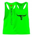 GREEN TANK TOP BLACK TORUS